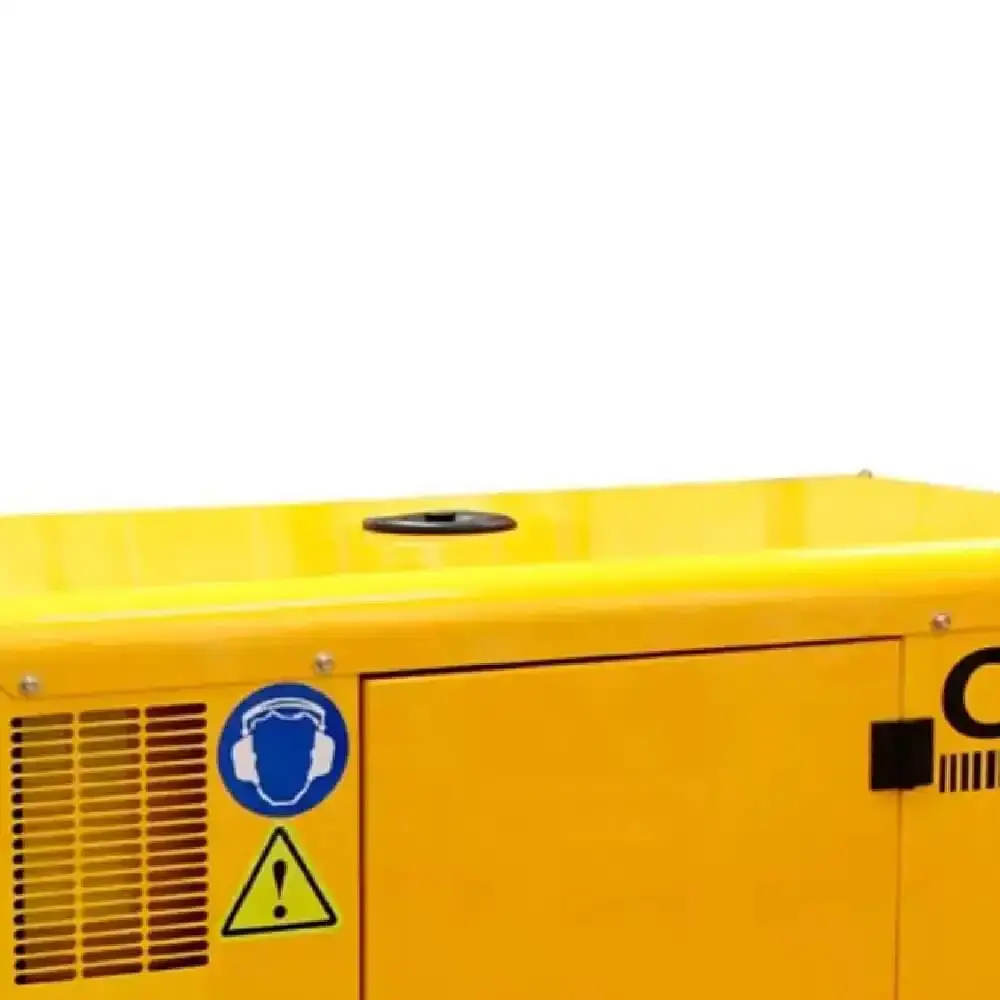 Gerador a diesel 11KVA AVR silencioso partida elétrica CSM — fotografia 5