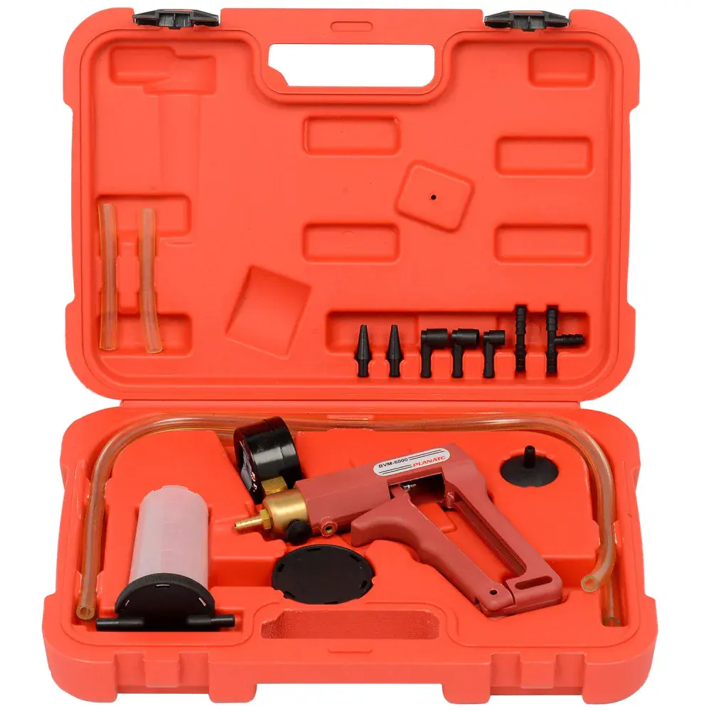 Bomba de vácuo manual modelo em l com maleta da Planatc