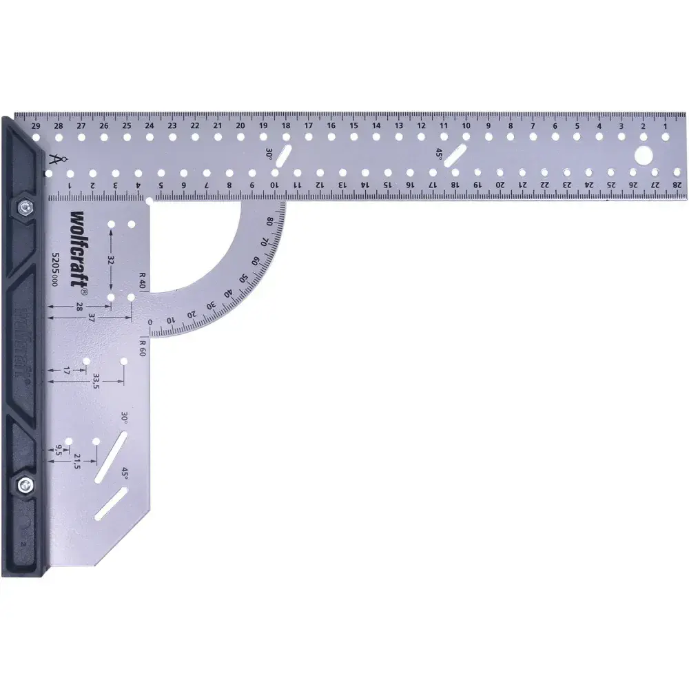 Esquadro universal com gabarito - 520500 - Wolfcraft - 200MM X300MM — fotografia 5