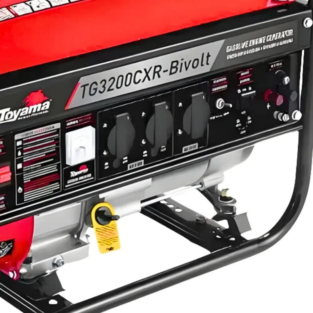 Gerador de energia a gasolina TG3200CXR 7HP bivolt Toyama — fotografia 5