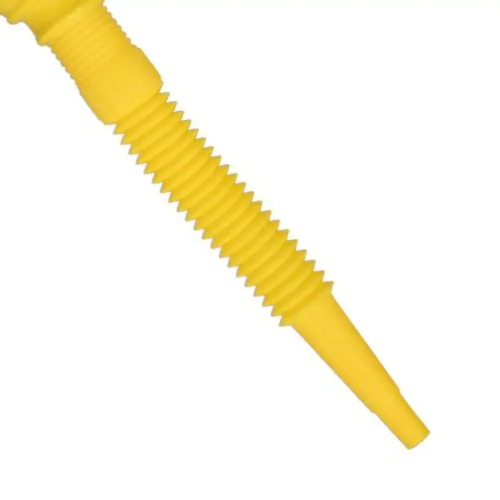 Funil em polietileno amarelo flexível 135MM 2101 Bremen — fotografia 3
