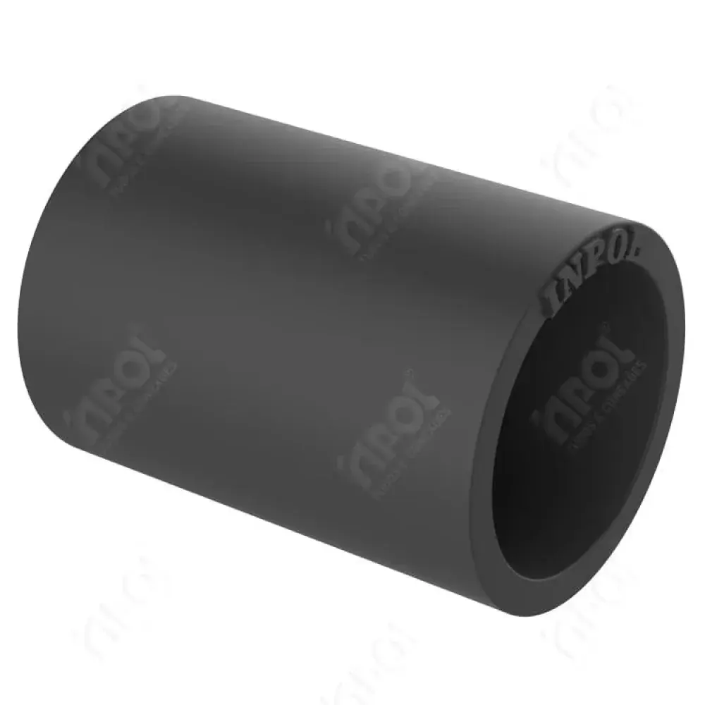 Luva 1 encaixe pvc preto Inpol