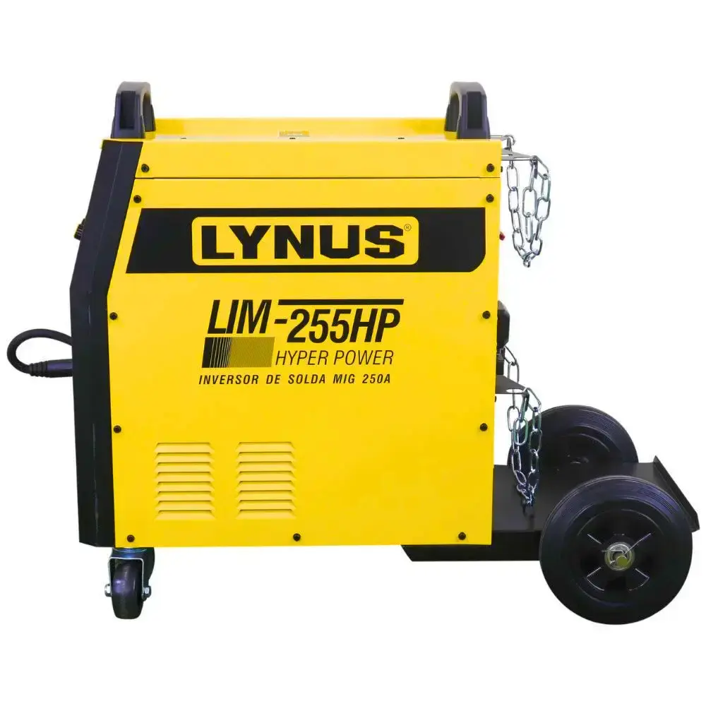 Máquina de solda inversora multiprocessos MIG TIG LIM-255 220V Lynus 220 V — fotografia 3