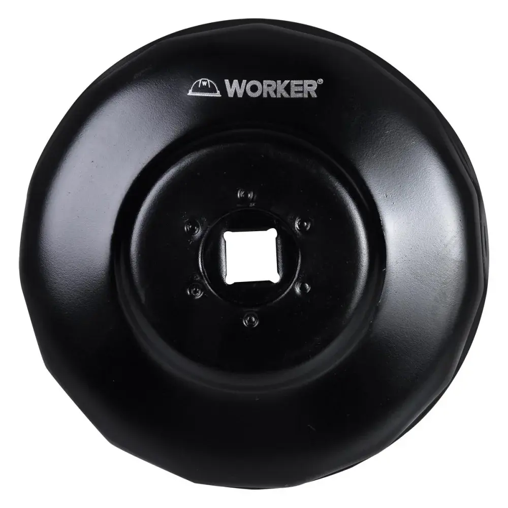 Kit de saca filtro de óleo 3/8” tipo copo 4 peç Worker — fotografia 4