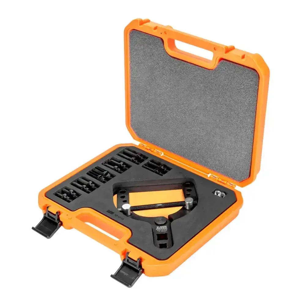 Kit ferramenta para travar polias 6 ace 15 peç Raven — fotografia 4