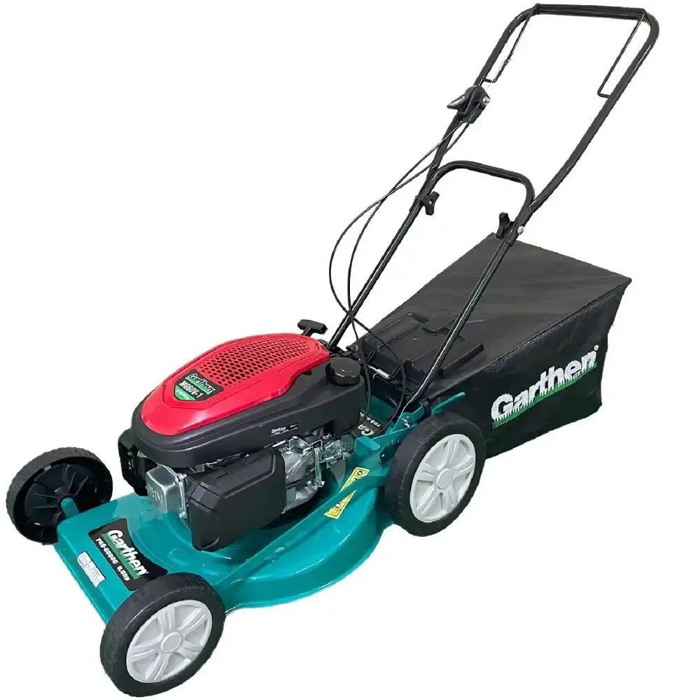 Cortador de grama a gasolina 6 HP 4 tempos com recolhedor PRO-6000C Garthen
