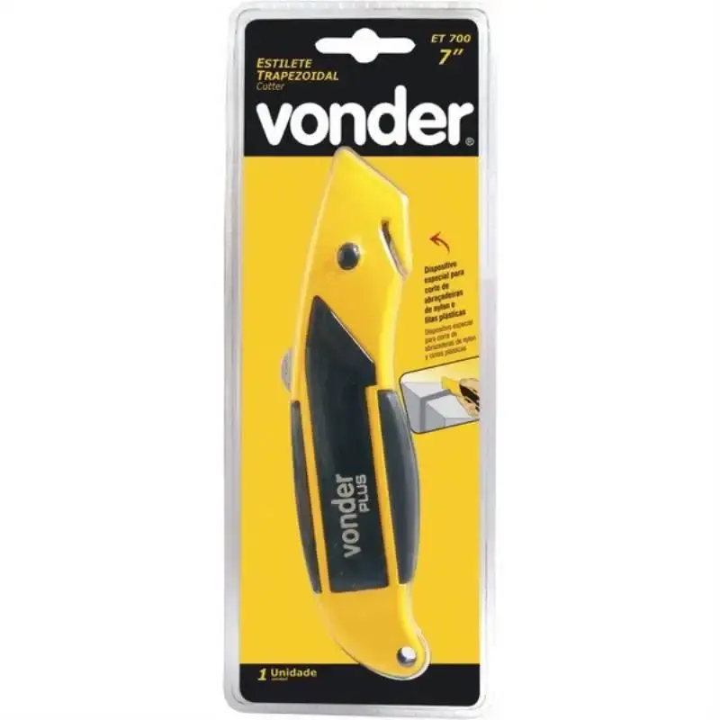 Estilete trapezoidal 7 POL 180 MM profissional Vonder — fotografia 4