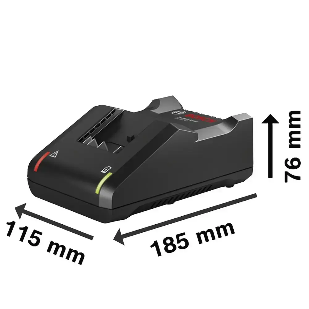 Baterias 18V 4AH e 2AH 2 unidades e carregador bivolt GAL 18V-40 Bosch — fotografia 7