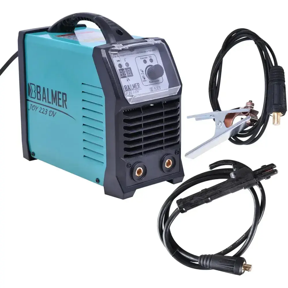 Inversora de solda tig JOY-223-DV 220A monofásico Balmer — fotografia 7