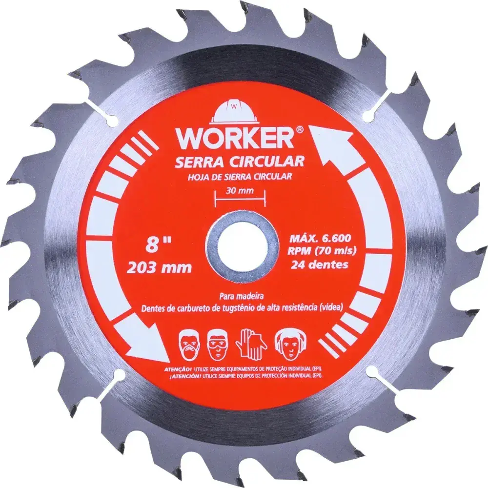 Disco serra widea 8 Worker — fotografia 6