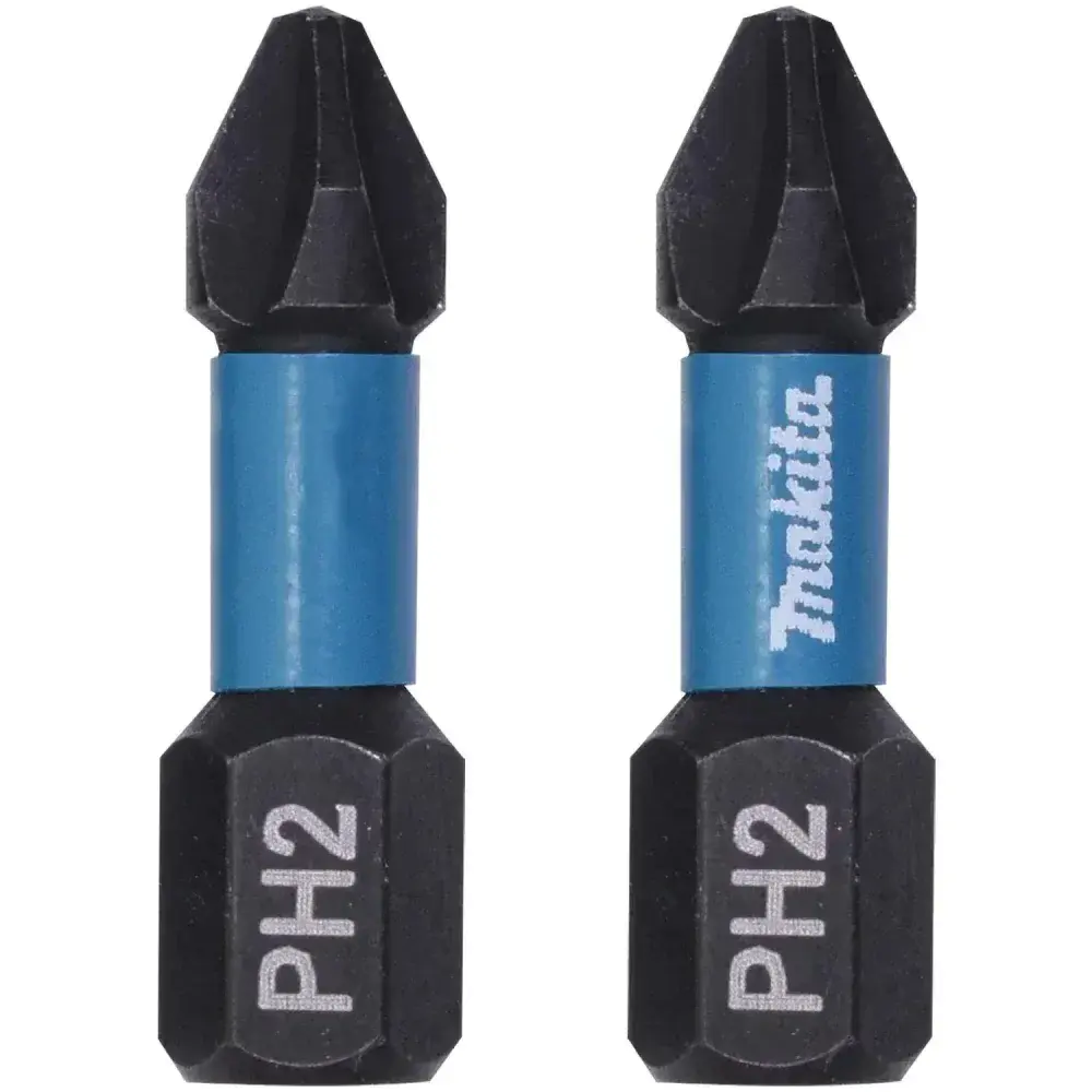 Ponta bits phillips PH2-52MM impacto B-63616 Makita - 2 peç — fotografia 6