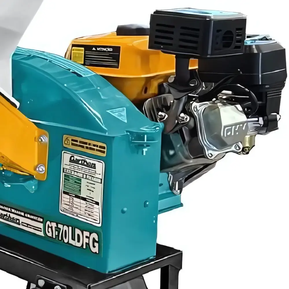 Triturador forrageiro a gasolina 7HP GT-70LDFG Garthen — fotografia 4