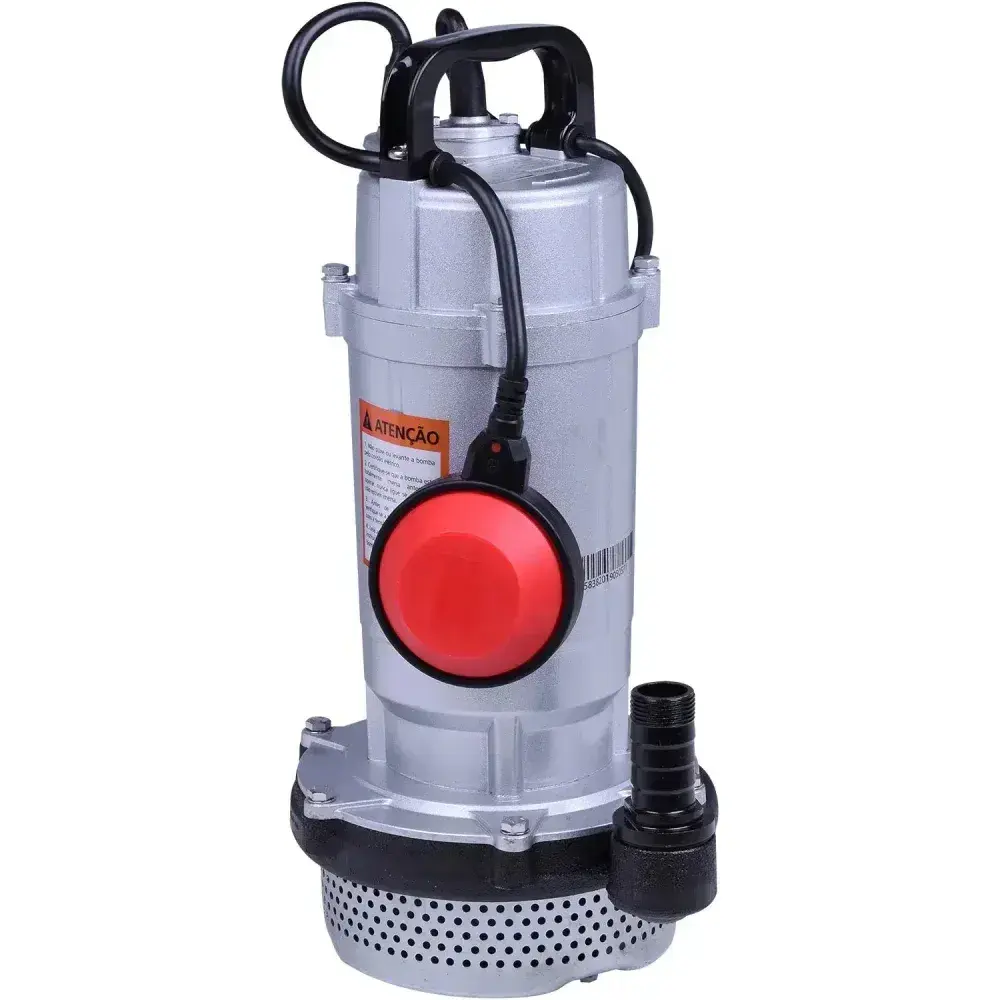 Bomba submersível alumínio 3/4HP 550W 127V Worker — fotografia 4