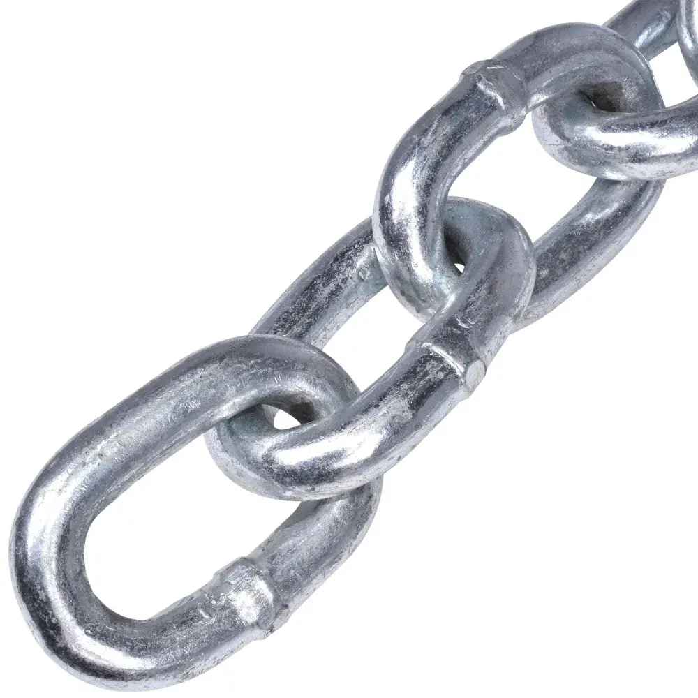 Corrente galvanizada com elo curto 3,2MM Acerosid - metro — fotografia 3