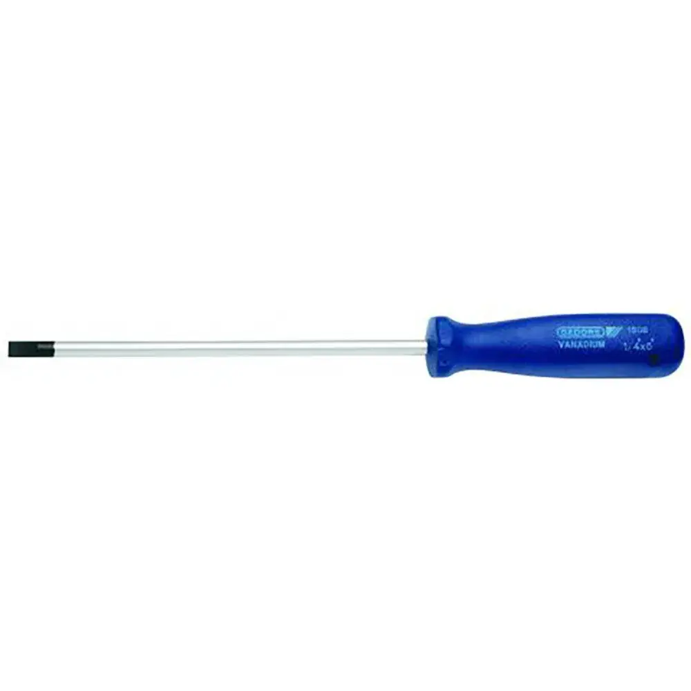 Chave de fenda simples para bornes 150B-3/16X4 Gedore — fotografia de referência