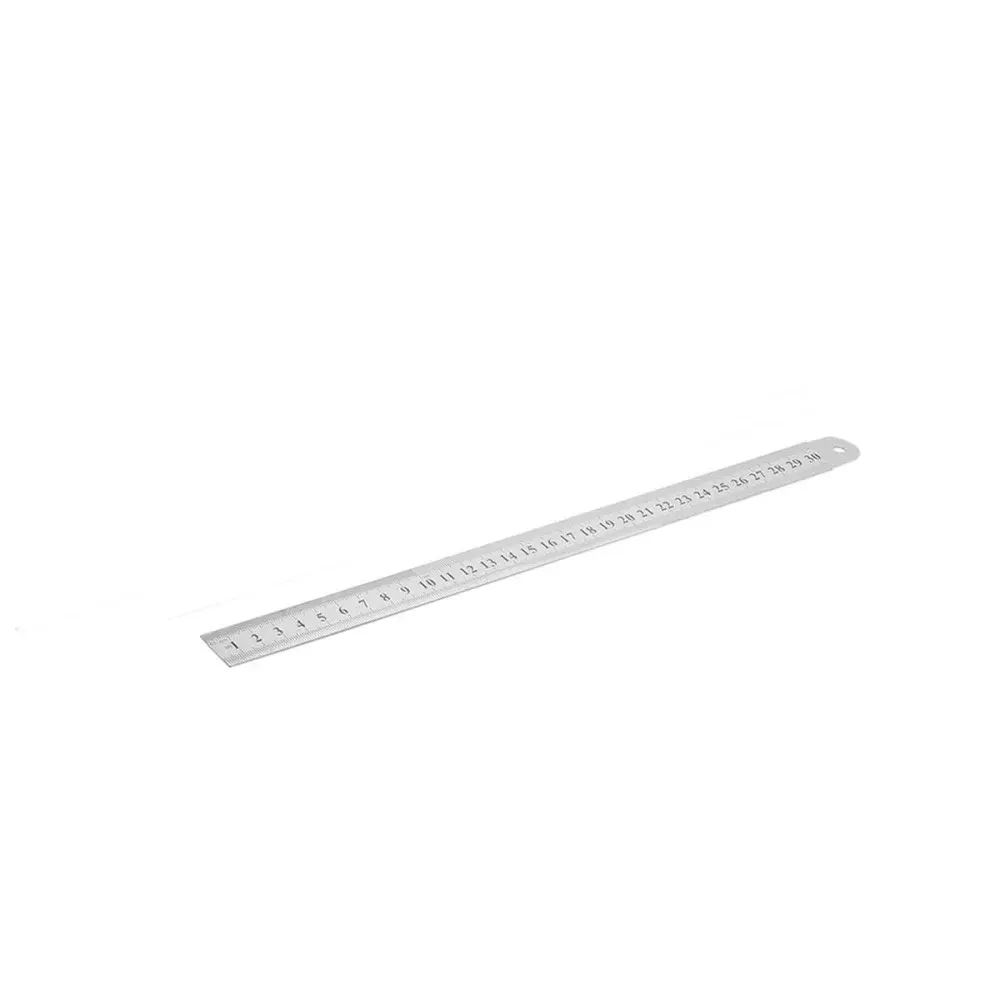 Régua modelo de aço inox com 150MM da Worker — fotografia de referência