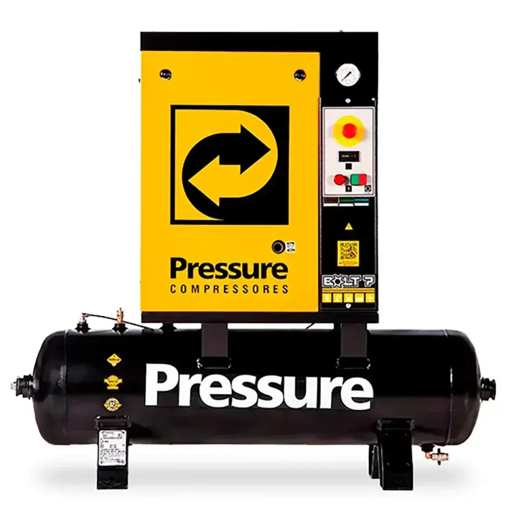 Compressor bolt 7 ar parafuso 7HP 380V Pressure — fotografia 2