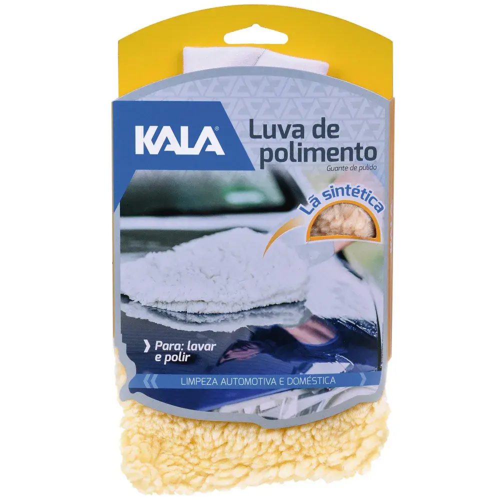 Luva lã sintética polimento Kala — fotografia de referência