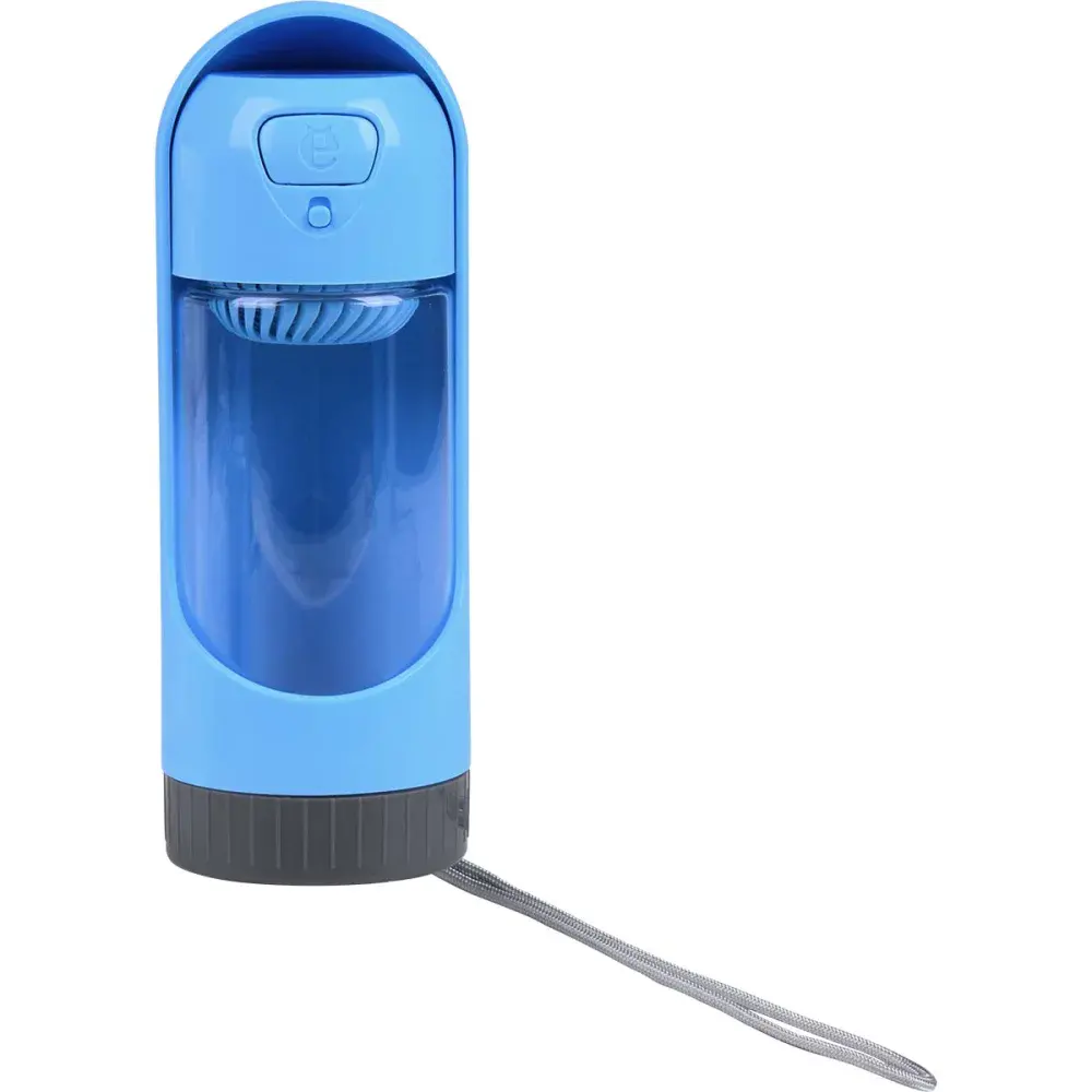 Garrafa de água portátil para cachorro azul 300ML Kala — fotografia de referência