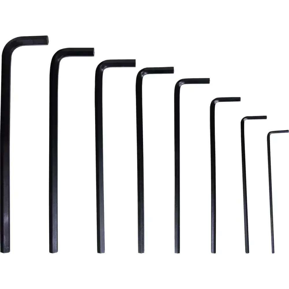 Jogo de chaves allen 6 à 10MM longo 8 peç belzer Belzer/sata — fotografia 5