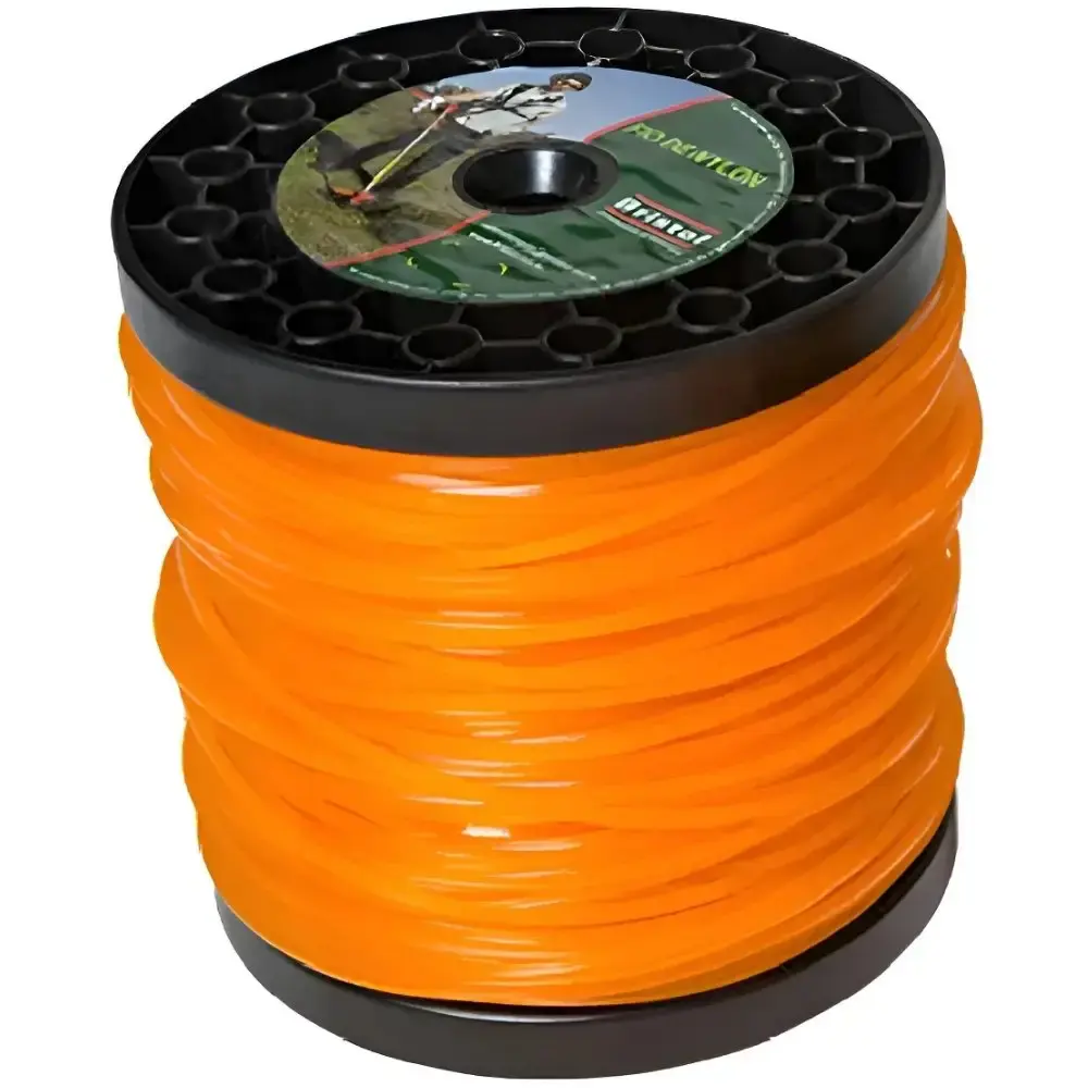 Fio de nylon 3,0MM 240M quadrado 2KG para roçadeira Bristol