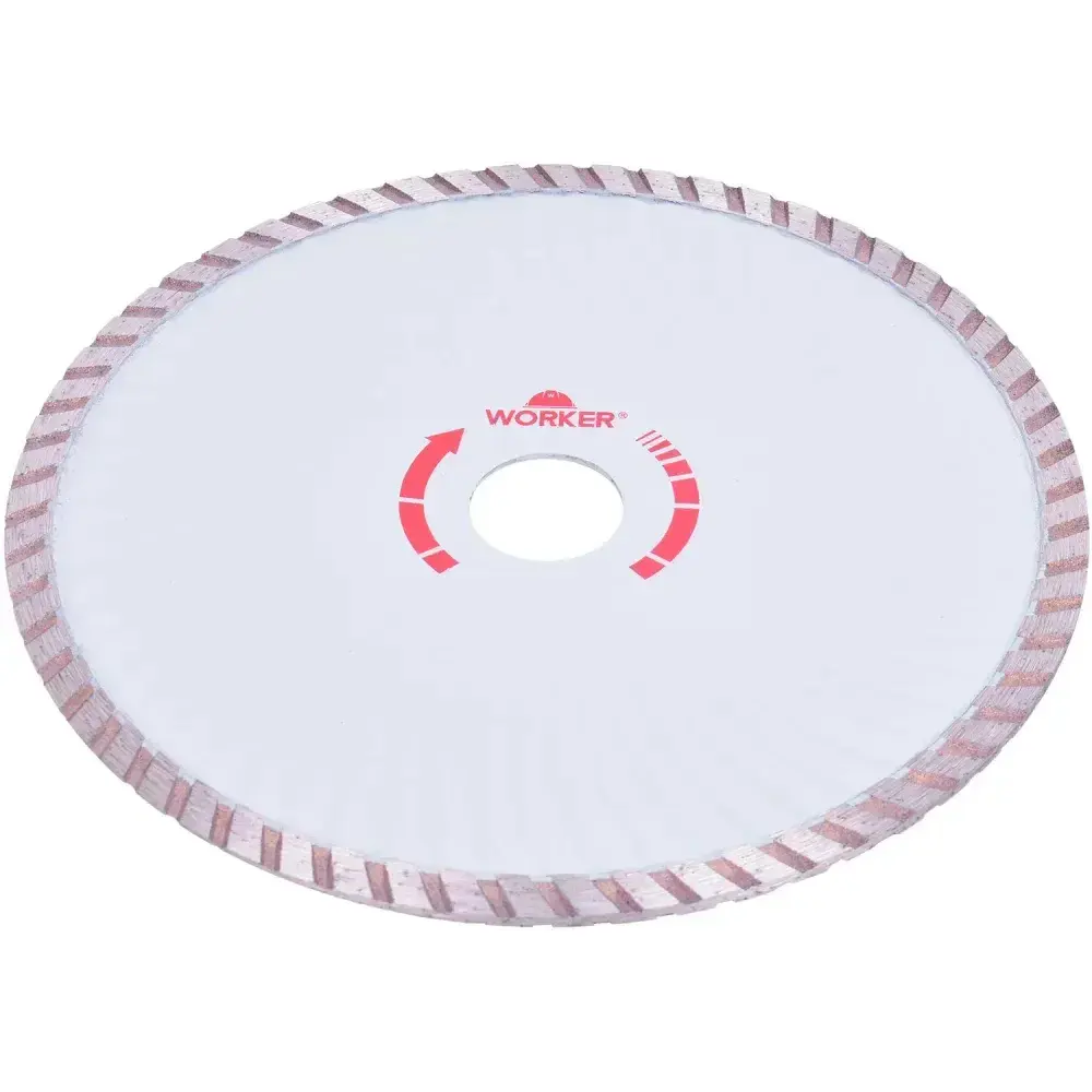 Disco diamantado turbo 110MM x 20MM Worker — fotografia 8