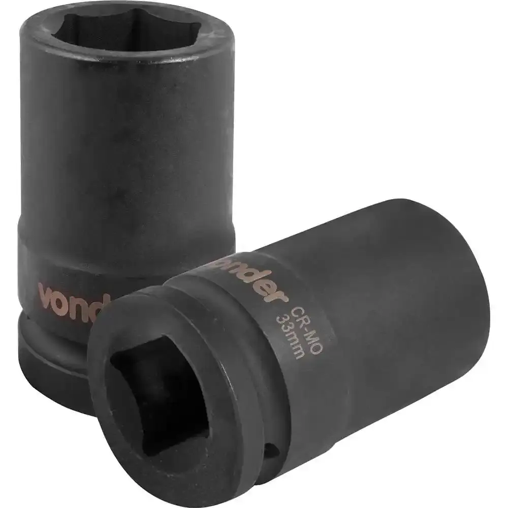 Soquete sextavado impacto longo encaixe 1POL 33MM Vonder — fotografia de referência