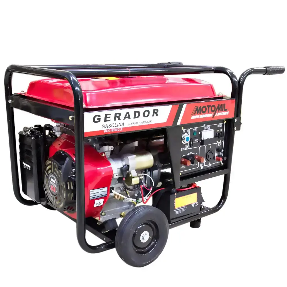Gerador energia à gasolina 7 KVA monofásico MotoMil