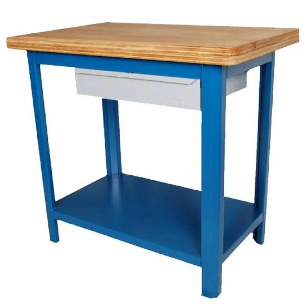 Bancada aberta soldada 100X60X92CM com 1 gaveta 101CD Fercar