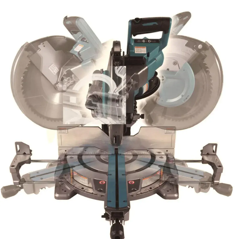 Serra esquadria xgt 12 305MM 5.0AH 40V Makita — fotografia 3