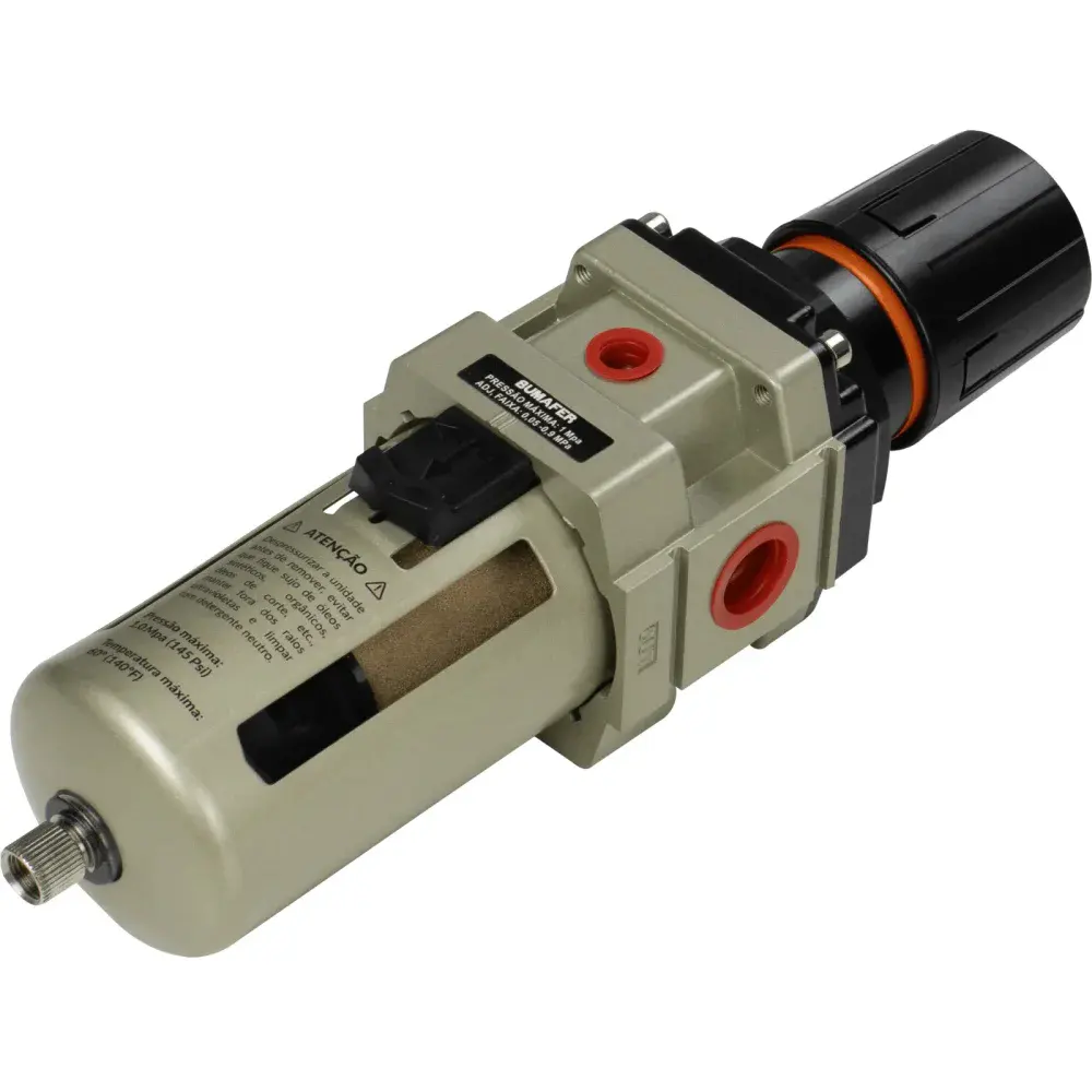 Regulador de pressão 145 lbf/pol 1/2 Bumafer — fotografia 11
