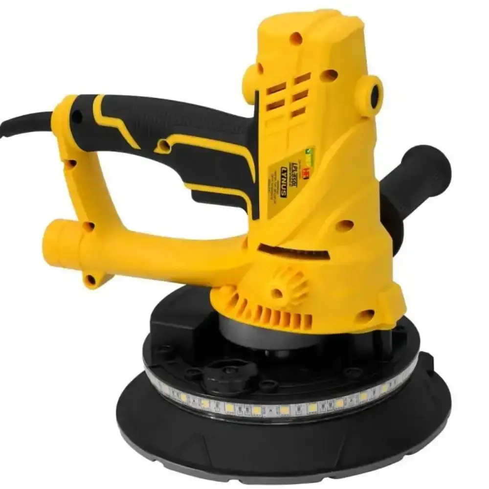Lixadeira para parede 850W com lanterna LPL-850L Lynus 220 V — fotografia 4