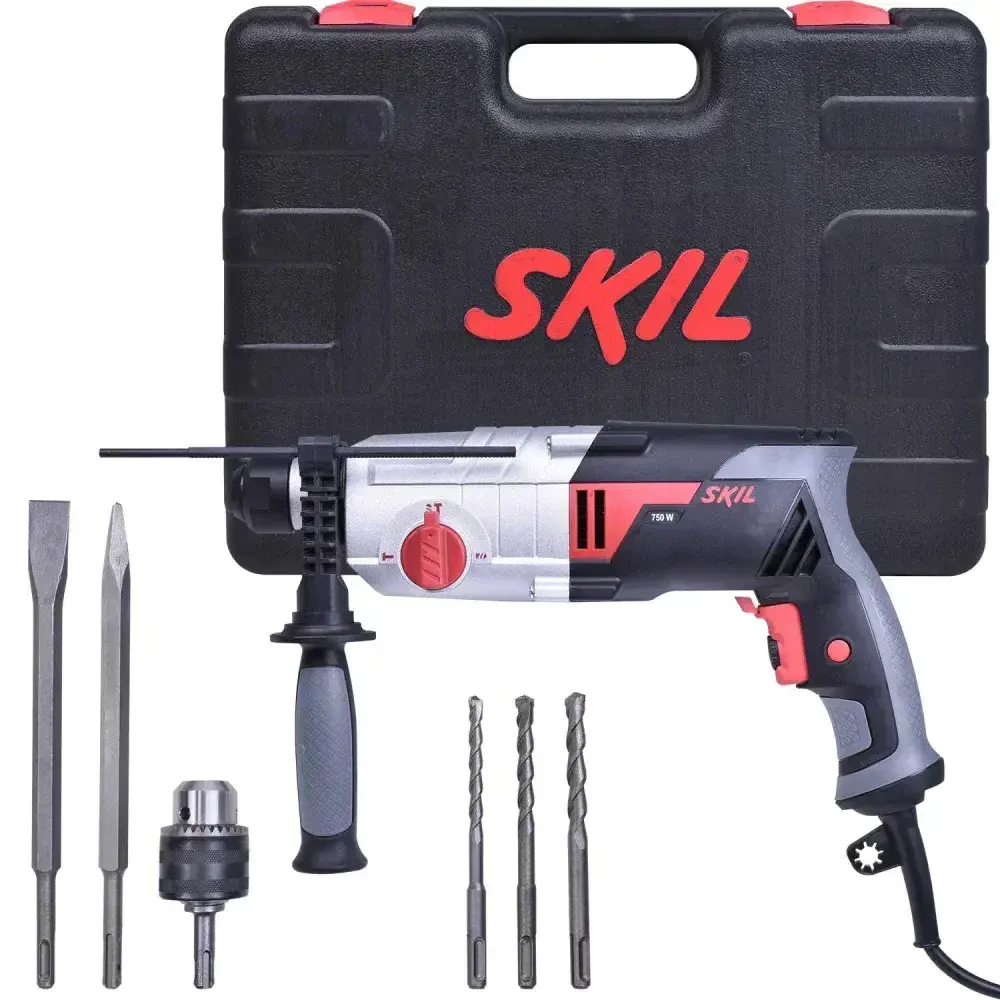 Martelete perfurador sds plus 980RPM 750W 220V Skil — fotografia 7