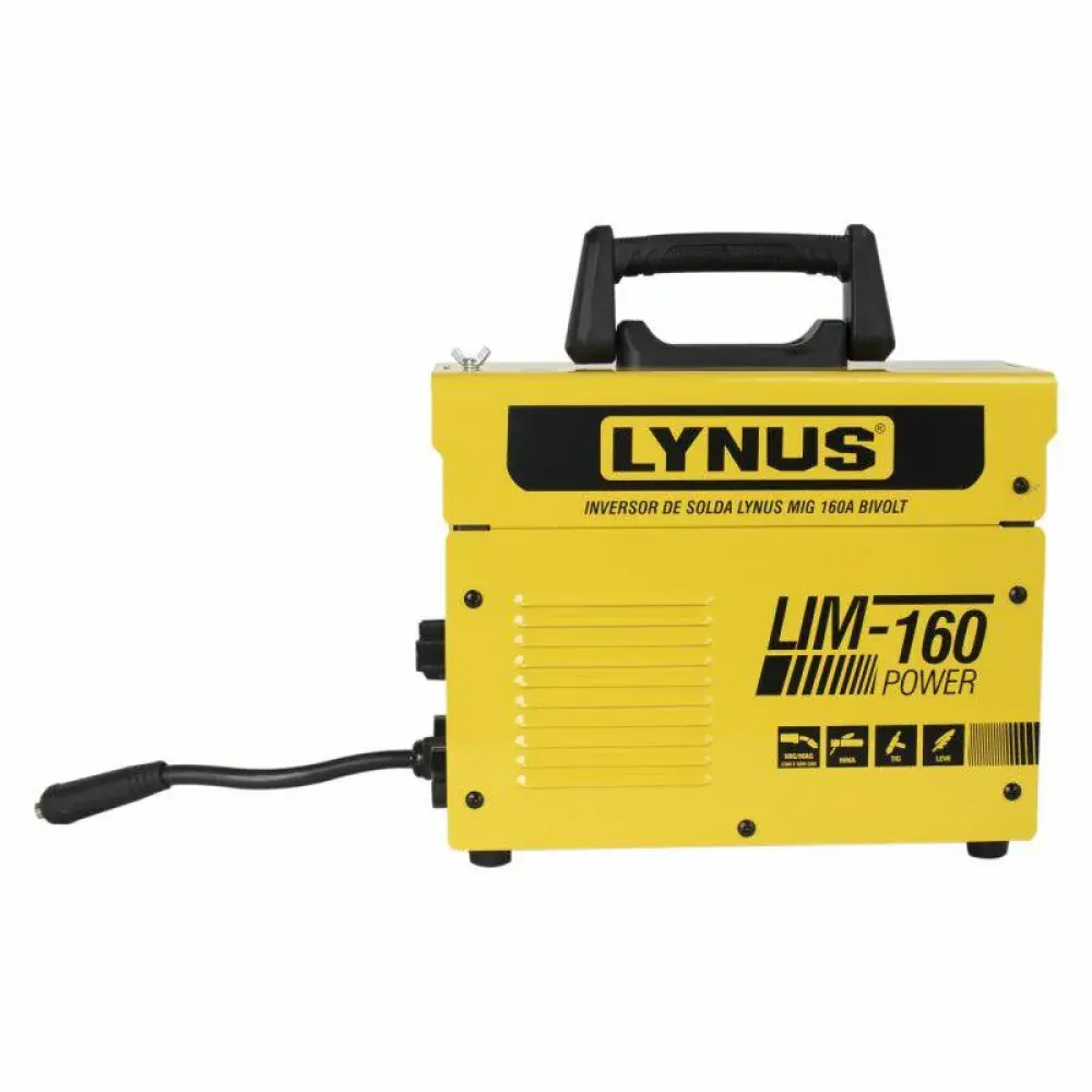 Inversor de solda LIM-160 power bivolt Lynus — fotografia 5