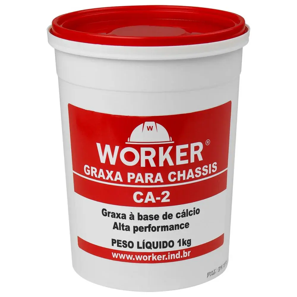 Graxa CA2 alta performance 1KG Worker — fotografia de referência