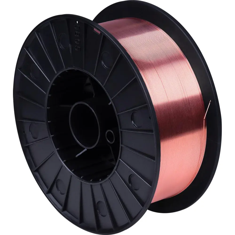 Arame para solda mig capa-capa 0,8MM 15KG Balmer — fotografia 2