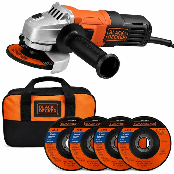 Esmerilhadeira angular 650W 220V - black decker — fotografia de referência