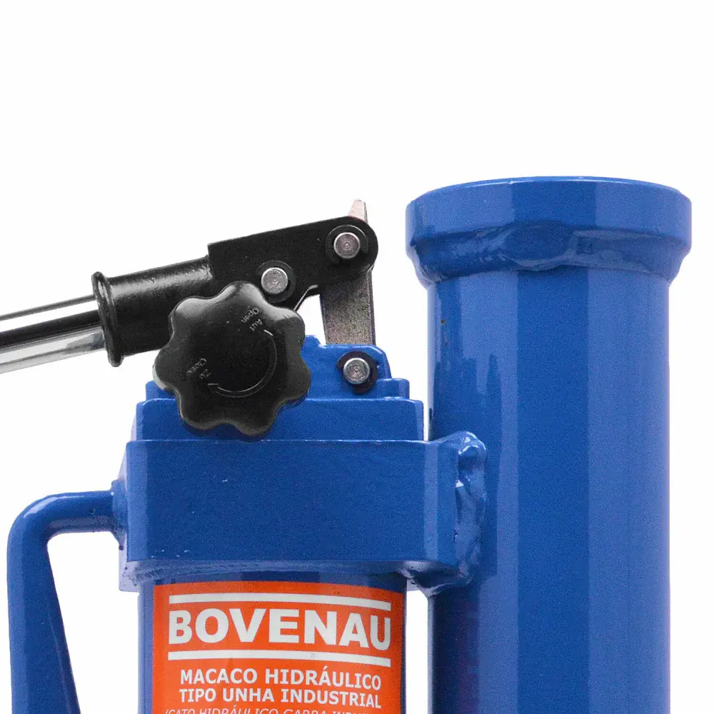 Macaco hidráulico tipo unha industrial 10 ton Bovenau — fotografia 5
