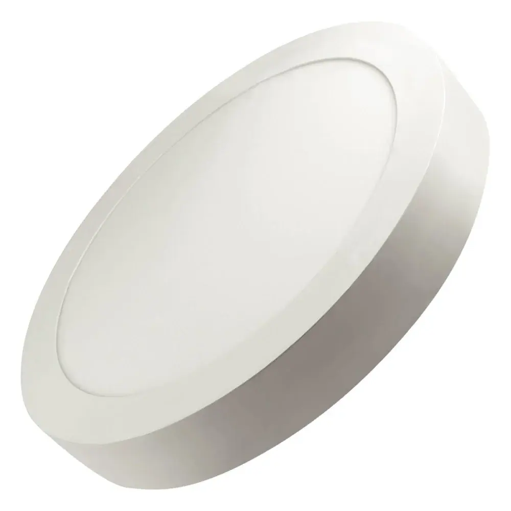 Painel led redondo sobrepor 28CM 24W 6500K biv Ourolux
