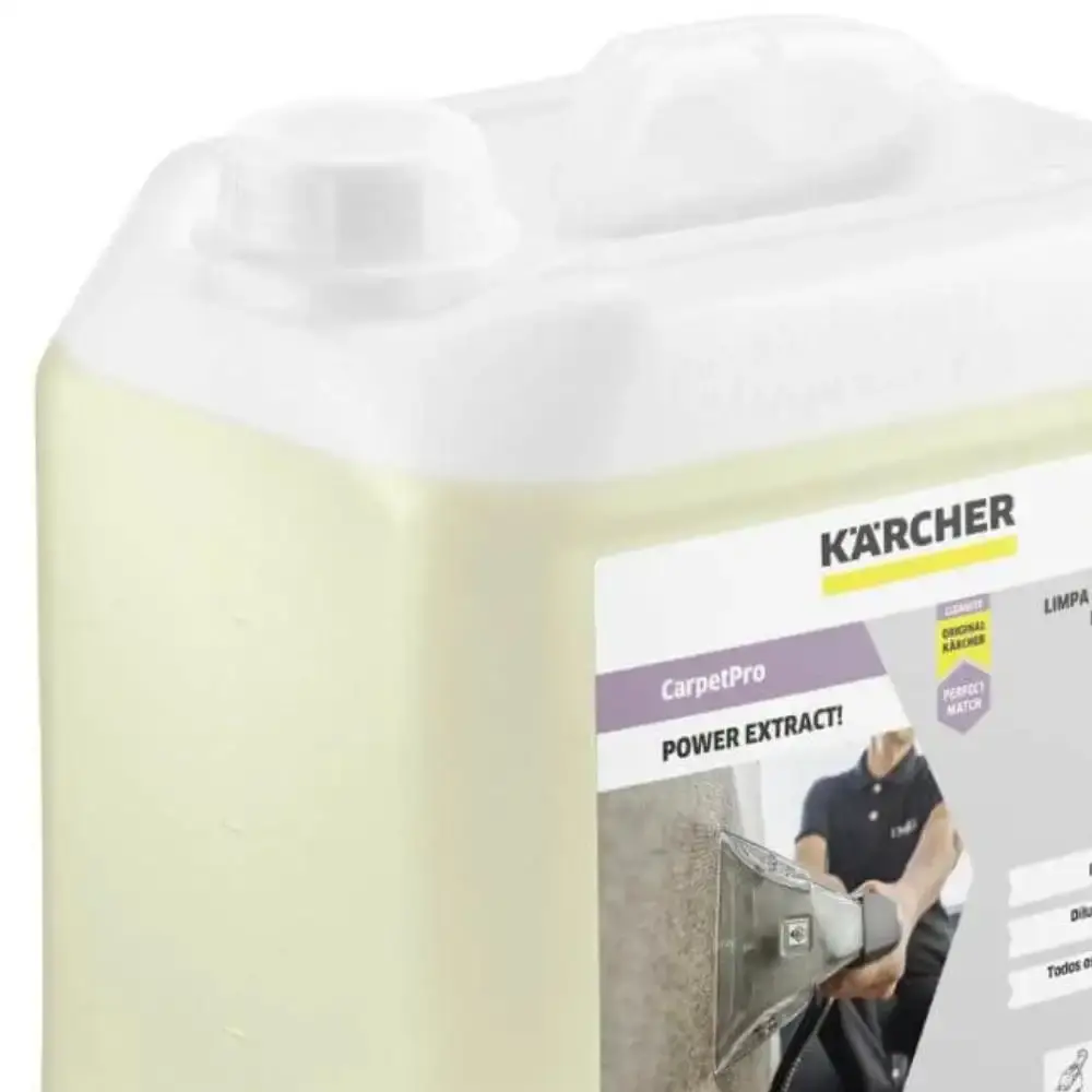 Detergente líquido carpet pro power extract RM 764 5 litros Karcher — fotografia 5