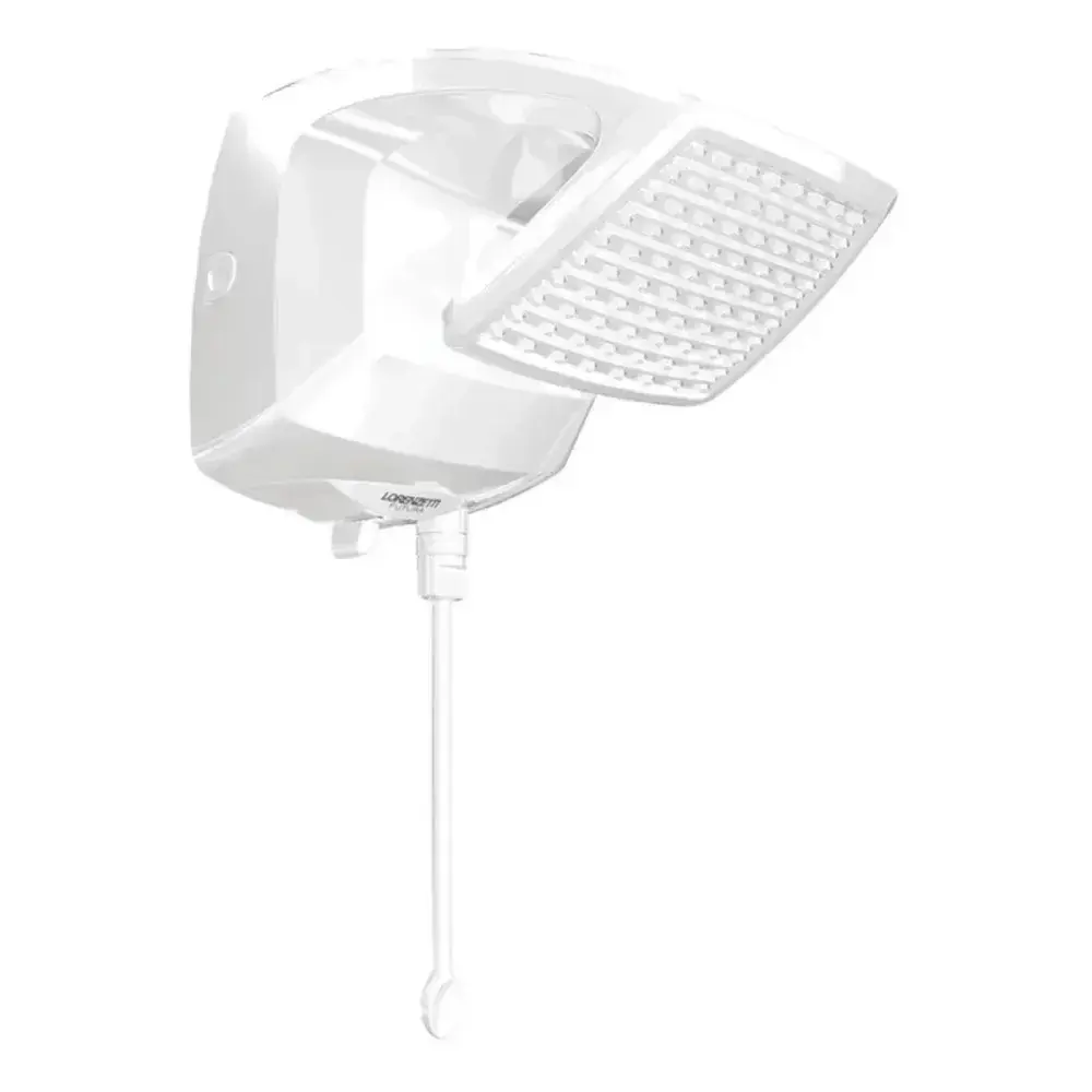 Ducha futura eletrônico 7500W branco lorenzetti duchas 220V — fotografia 3