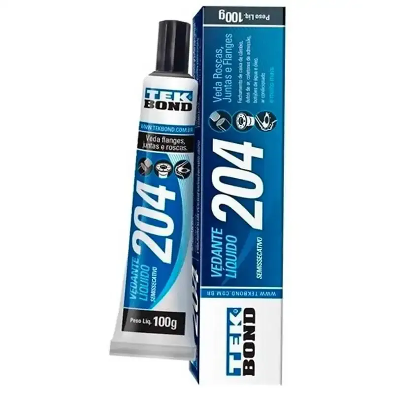 Cola vedante TK 204 semissecativo 100 GR 22301000601 Tekbond — fotografia de referência