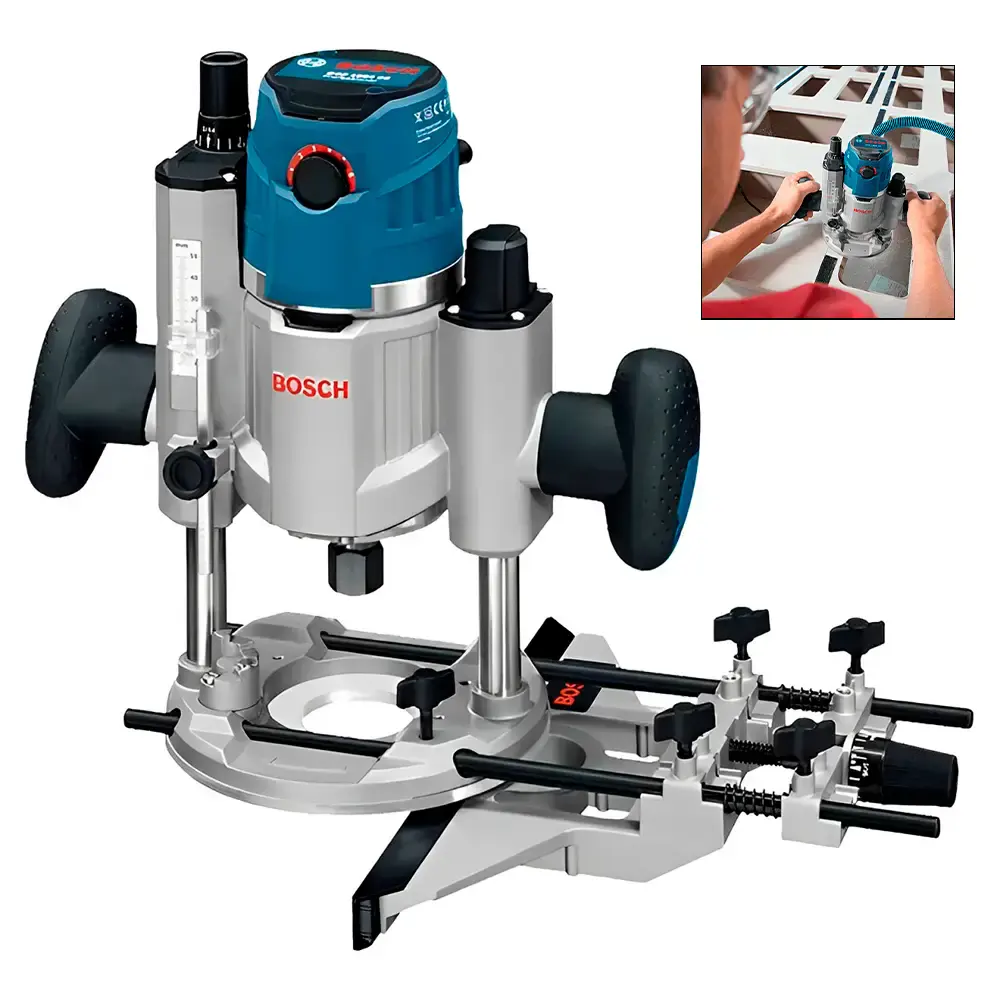 Tupia com base de imersão 1600W gof 1600 ce Bosch - 127V — fotografia 6