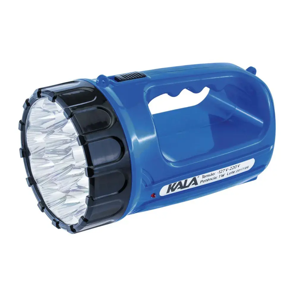 Lanterna recarregável 15 leds bivolt Kala — fotografia 3