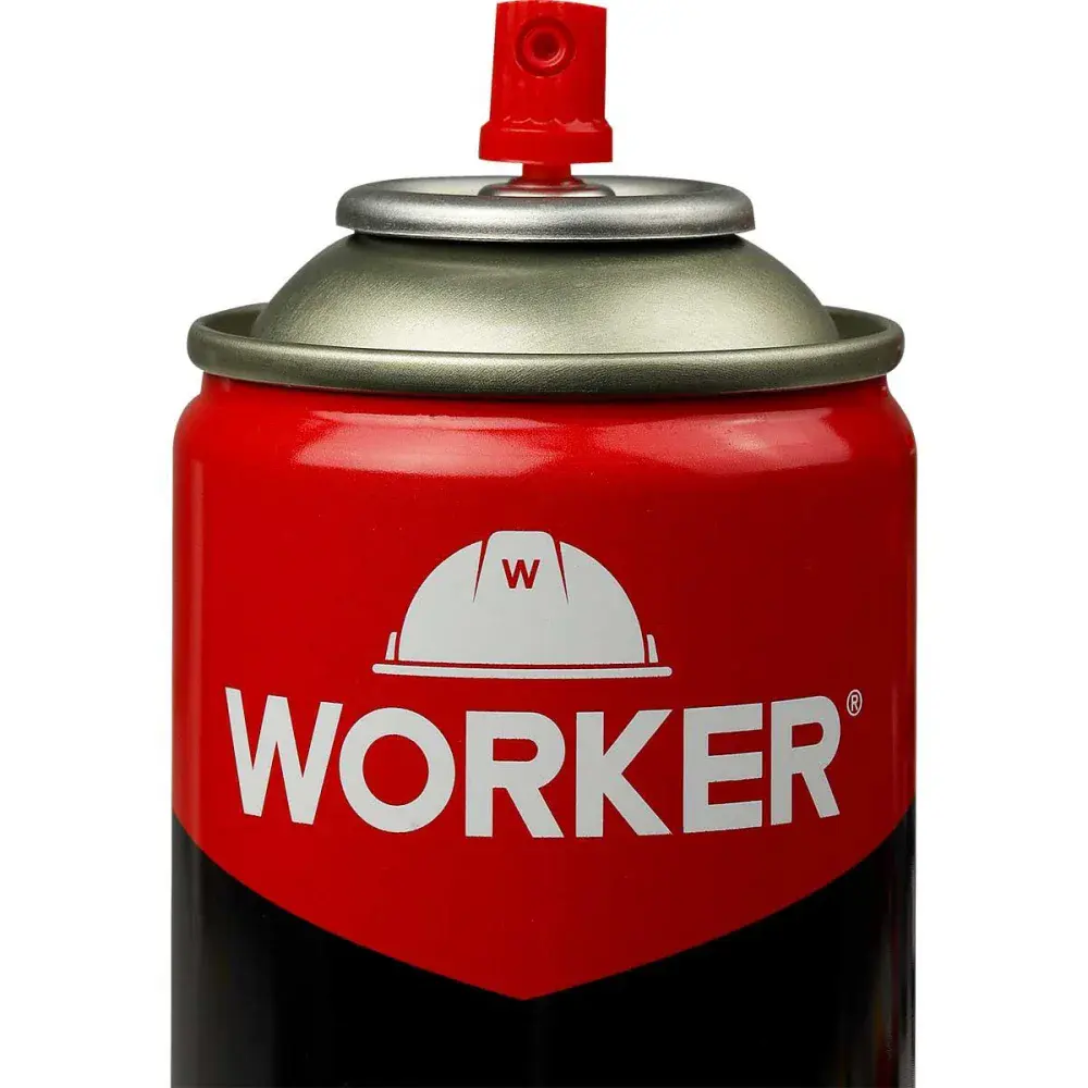 Micro óleo spray desengripante e lubrificante 300ML Worker — fotografia 4
