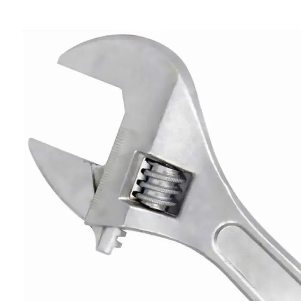 Chave inglesa ajustável 8 POL 200MM aço CRV cromada 1552555 Sparta — fotografia 4