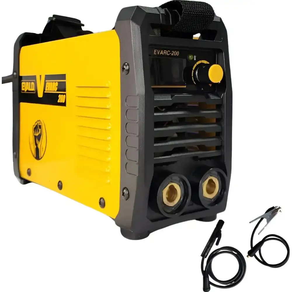 Máquina de solda inversora MMA 200A EVARC-200 bivolt Evald — fotografia 9