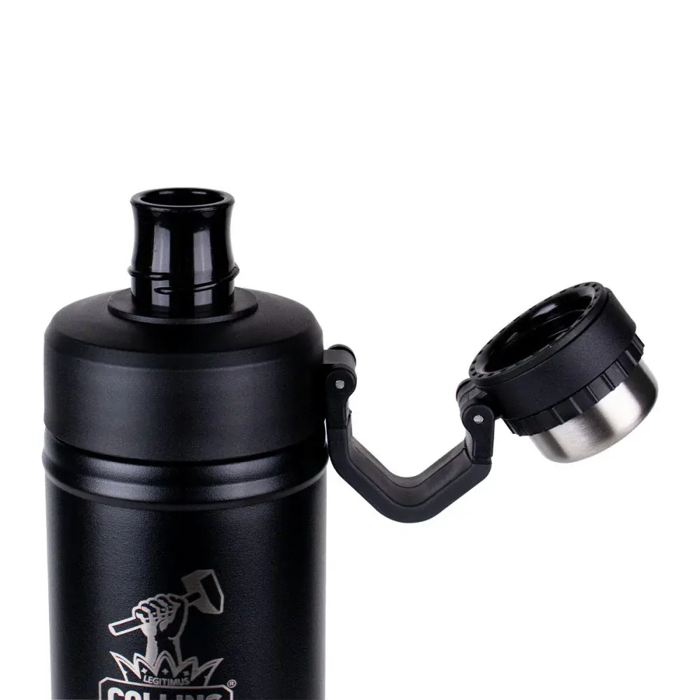 Squeeze térmico aço inox 750ML preto Collins — fotografia 3
