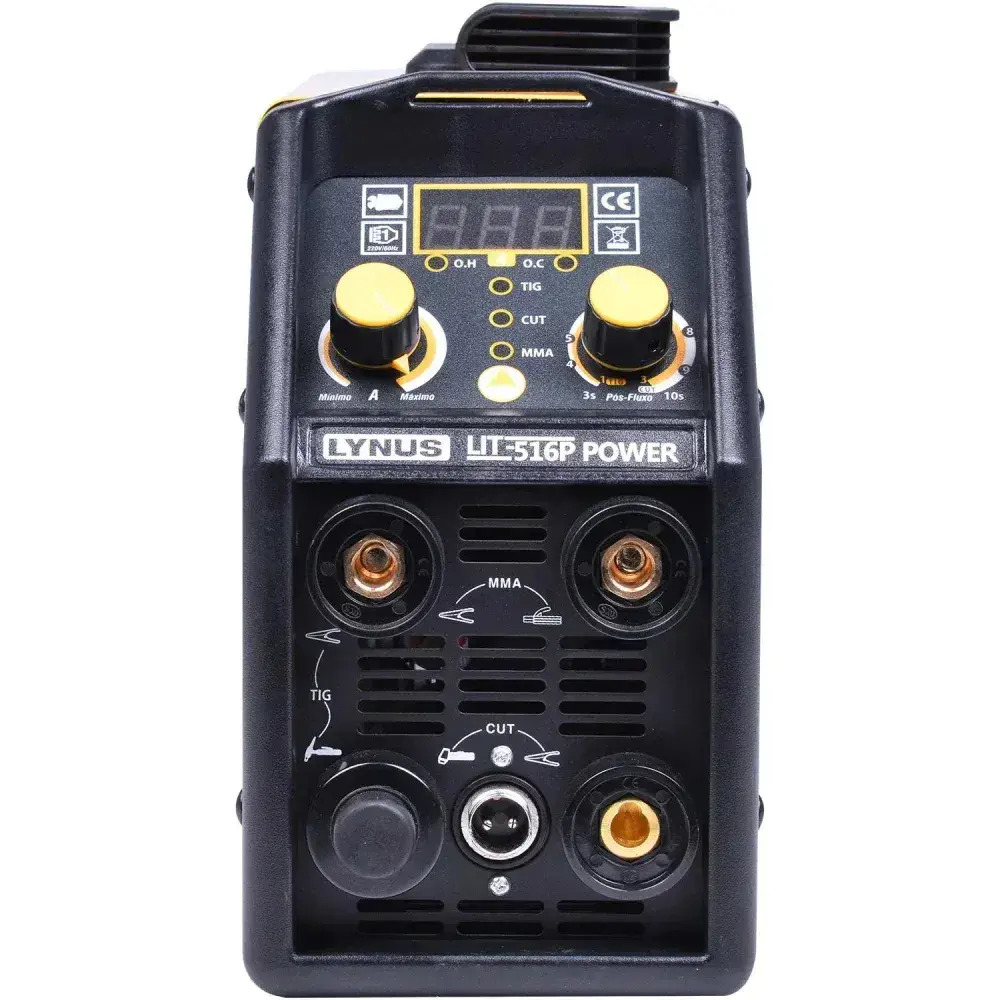 Inversor de solda multi-processos LIT-516P power 220V Lynus — fotografia 11