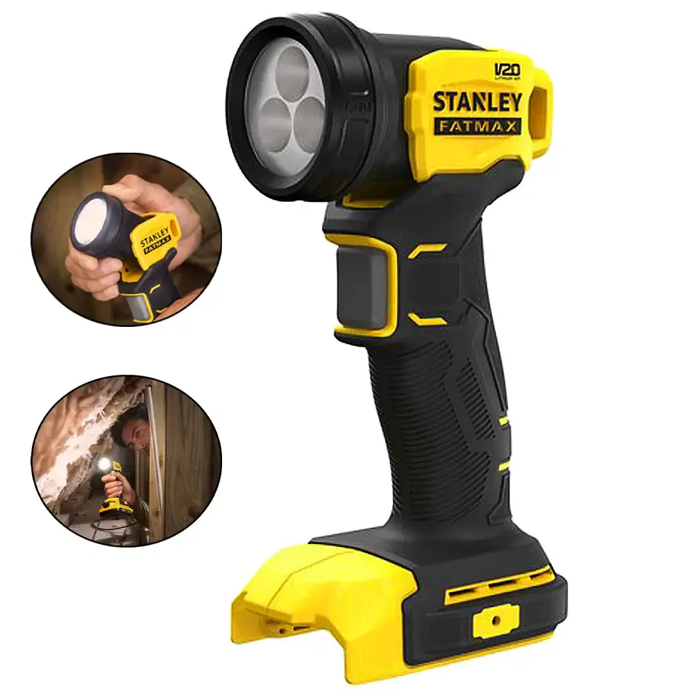 Lanterna a bateria led 20V max sem bateria e sem carregador SCL020-B2 Stanley